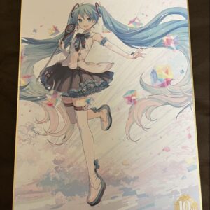 Hatsune Miku Magical Mirai 2017 Color Paper F/S-M501 from japan Rare  Good condi