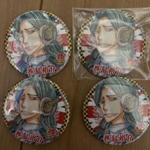 Yowamushi Pedal C103 Makishima Can Badge Akita Shoten F/S-M501 from japan Rare