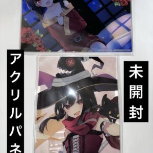 Lottery Blessings On This Wonderful World Megumin Acrylic Panel Set F/S-M503 fro