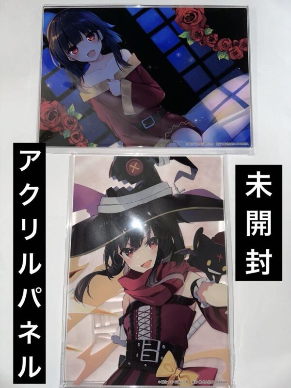 Lottery Blessings On This Wonderful World Megumin Acrylic Panel Set F/S-M503 fro