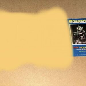Vhs-Style Sticker Mechagodzilla Large Pop Up Store F/S-M503 from japan Rare  Goo