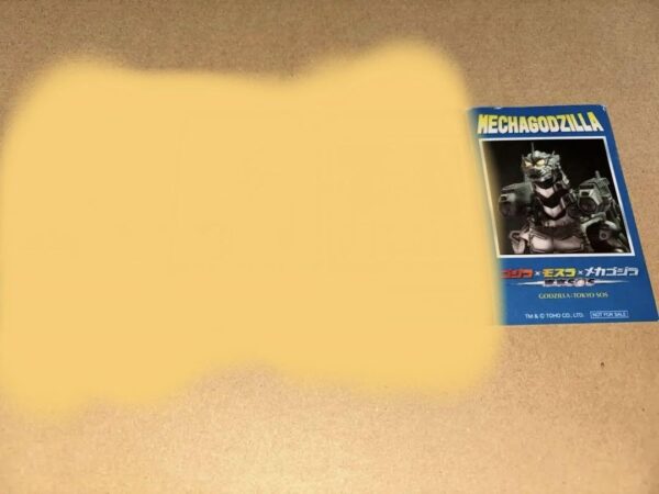 Vhs-Style Sticker Mechagodzilla Large Pop Up Store F/S-M503 from japan Rare  Goo