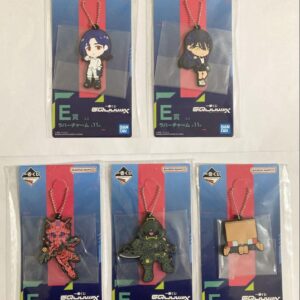 Ichibankuji Mobile Suit Gundam Zeke Axe Prize Rubber Charm 5-Type Set F/S-M503 f
