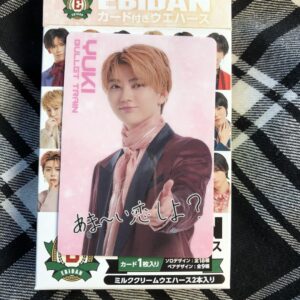 Ebidan Wafers Super Express Yuki Trading Card F/S-M501 from japan Rare  Good con