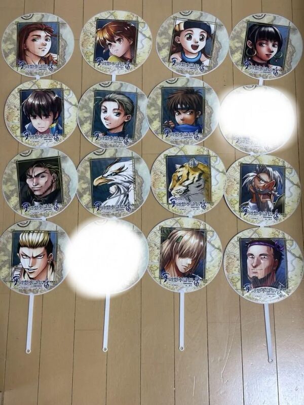 Tgs2024 Limited Fantasy Suikoden Fan 16 Pieces Set Of F/S-M501 from japan Rare