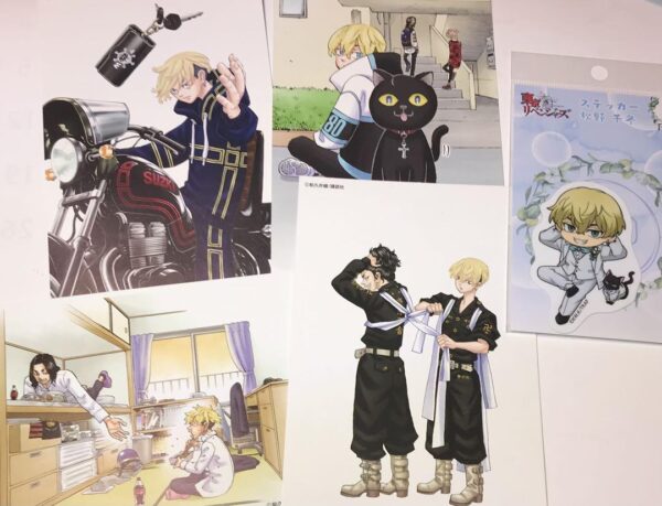 Tokyo Revengers Letter From Bachi Keisuke Illustration Card Tuxedo Sticker F/S-M