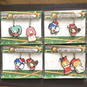 Vocaloid Rubber Strap Set Hatsune Miku F/S-M501 from japan Rare  Good condition