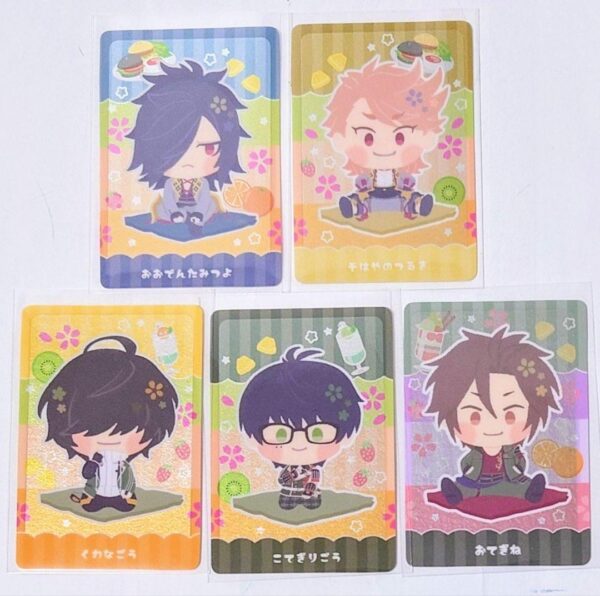 Wanpaku Touken Ranbu Wafer Card Daidenta Sohaya Kuwana Gauntlet Stamp Oshika F/S