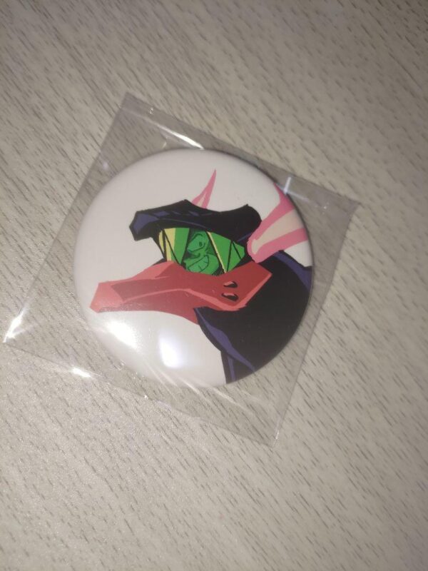 Promare 4D Can Badge Gara F/S-M501 from japan Rare  Good condition