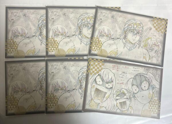 Demon Slayer: Kimetsu No Yaiba Red-Style Room Edition Uzui Tengen Postcard Set 6