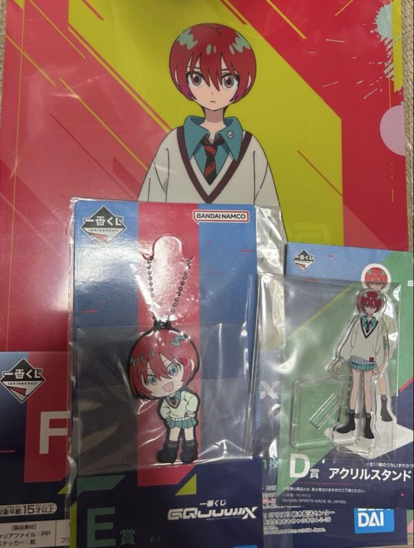 Siegax Ichibankuji Mature Acrylic Stand Keychain File F/S-M503 from japan Rare