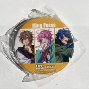 Hypnosis Microphone Can Badge Round 1 Shibuya F/S-M501 from japan Rare  Good con