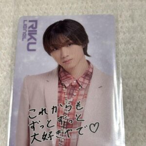 Ebidan Wafer Card Lienel Morita Riso F/S-M501 from japan Rare  Good condition