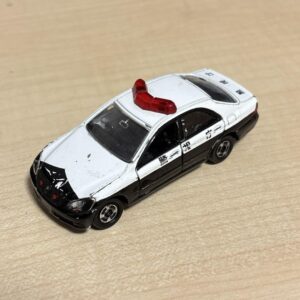 Crown Police Car Tomica F/S-M501 from japan Rare  Good condition