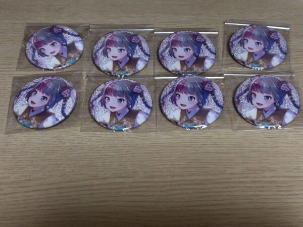 Project Seka Hatsune Miku Can Badges Set Of 8 F/S-M501 from japan Rare  Good con