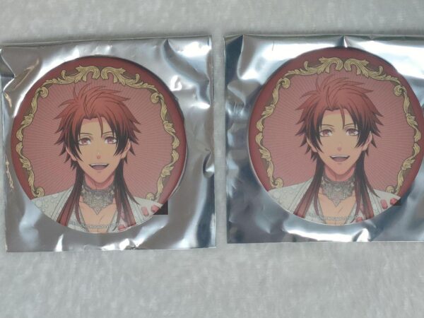 Utapuri Ichitoki Otoya Can Badge Oracle F/S-M501 from japan Rare  Good condition