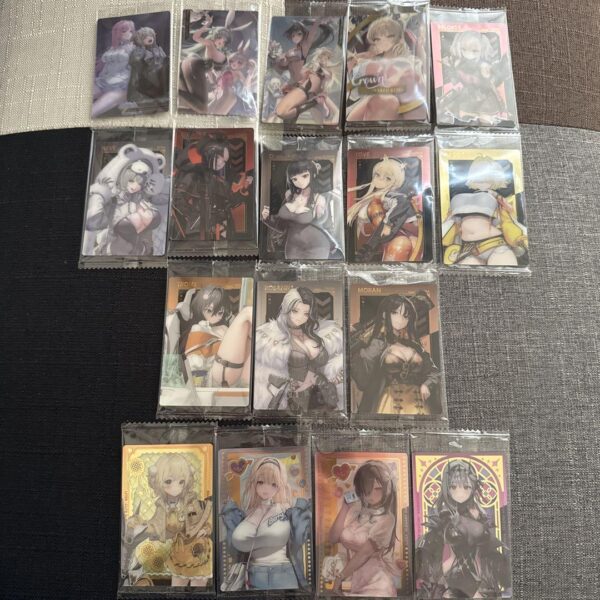 Goddess Of Victory Nikke Wafer 3 Card Set F/S-M501 from japan Rare  Good conditi