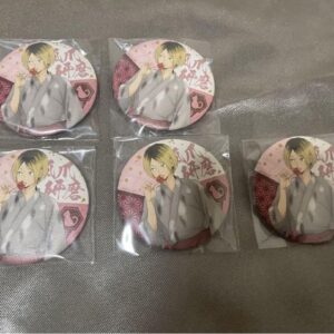 Haikyuu Shining Festival Can Badge 5 Pieces F/S-M501 from japan Rare  Good condi