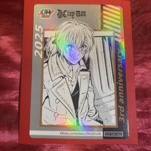 D.Gray-Man D.Gray Allen Walker China Shanghai Exclusive Bonus Card F/S-M501 from