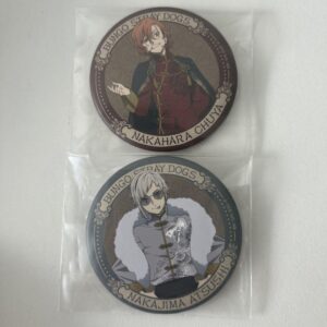 Bunsto Baseyard Tokyo Trading Mat Can Badge Nakamura Chuya Nakajima Atsushi F/S-