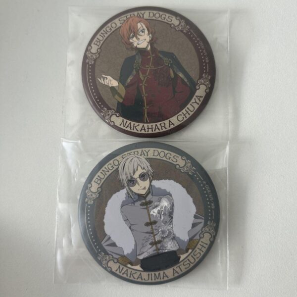 Bunsto Baseyard Tokyo Trading Mat Can Badge Nakamura Chuya Nakajima Atsushi F/S-