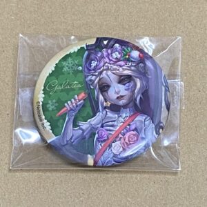 Personality 5: Sculptor Can Badge Christmas F/S-M501 from japan Rare  Good condi