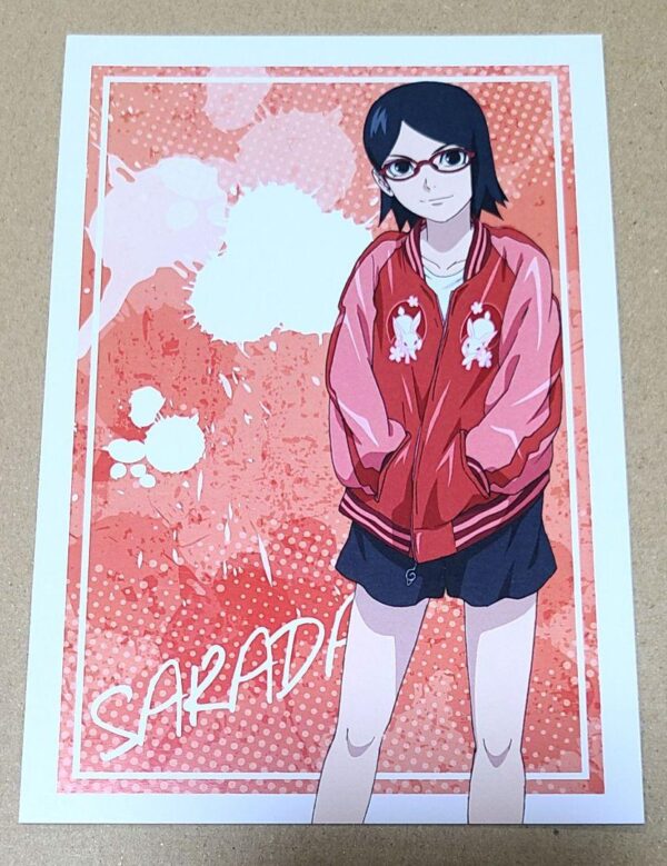 Naruto Boruto Salad Japanesecasual Clothes Limited Novelty Postcard F/S-M501 fro