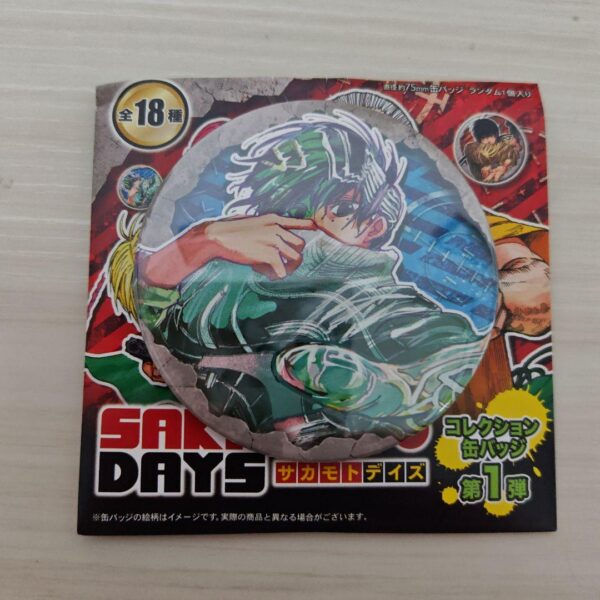 Sakamoto Days Collection Can Badge Sewa Natsuo F/S-M501 from japan Rare  Good co