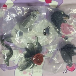 Ichibankuji Godzilla E Prize Monster Head Magnet 5-Type Set F/S-M503 from japan