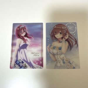 The Quintessential Quintuplets Nakano Miku Wafer Card F/S-M501 from japan Rare