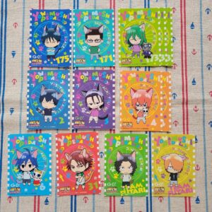 Yowamushi Pedal Bonus Sticker Set F/S-M501 from japan Rare  Good condition