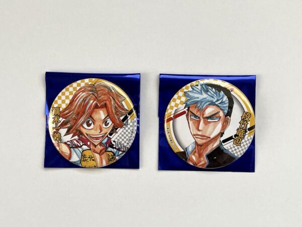 Yowamushi Pedal Comiket C105 Kaburagi Danbaku Can Badge Yowa F/S-M501 from japan