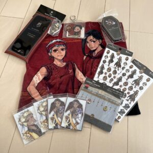 Twisted Wonderland Scarabia Goods Set F/S-M503 from japan Rare  Good condition