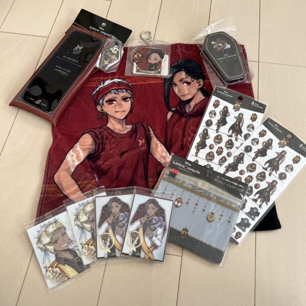 Twisted Wonderland Scarabia Goods Set F/S-M503 from japan Rare  Good condition