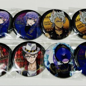 Twisted Wonderland Can Badge Set F/S-M503 from japan Rare  Good condition