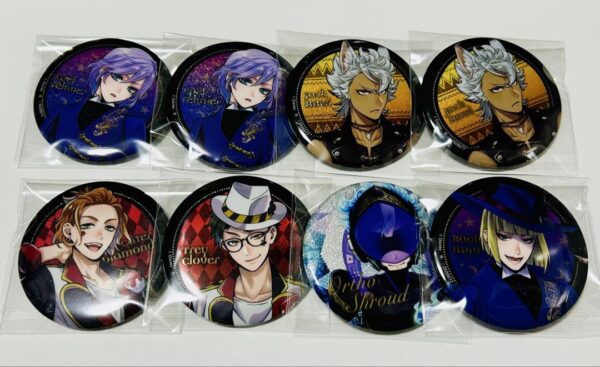 Twisted Wonderland Can Badge Set F/S-M503 from japan Rare  Good condition