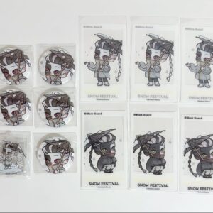 Personality V Identityv Snow Festival Black And White Impermanence Can Badge Etc