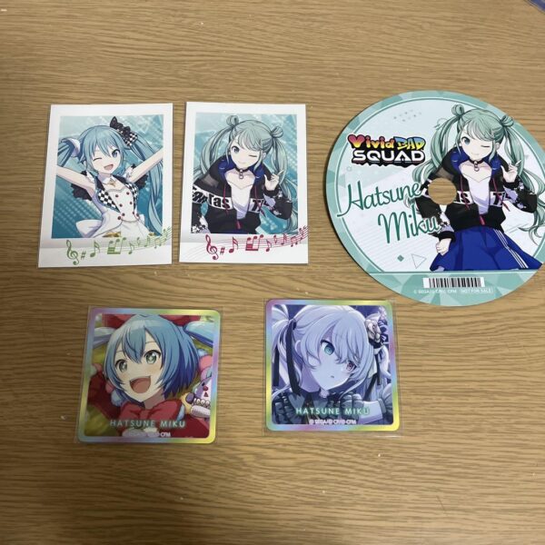 Project Seka Hatsune Miku Set F/S-M501 from japan Rare  Good condition