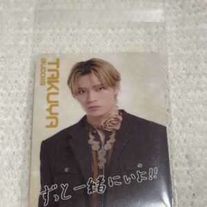 Ebidan Wafer Card Buddiis Otsuki Takuya F/S-M501 from japan Rare  Good condition