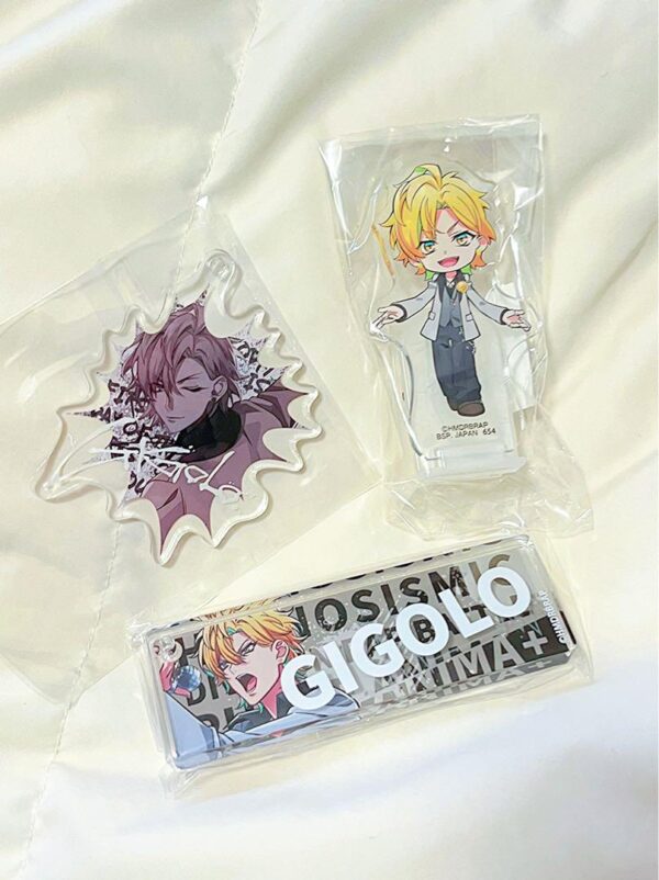 Hypnosis Microphone Ichiji Acrylic Keychain Key F/S-M501 from japan Rare  Good c