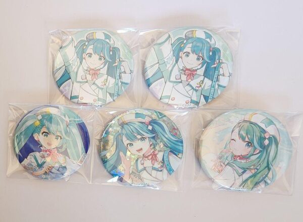 Hatsune Miku Can Badge Magical Mirai 2024 F/S-M501 from japan Rare  Good conditi