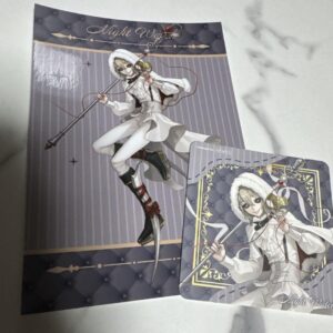Personality V Cafe Red Thread Of Fate The Character Itaka Coaster Bromide F/S-M5