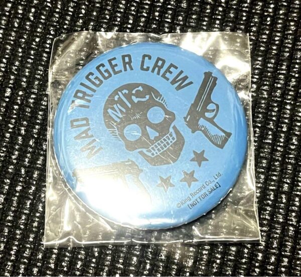 Hypnosis Microphone Mad Trigger Crew Can Badge F/S-M501 from japan Rare  Good co