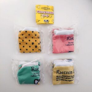 Gacha World Masterpiece Theater Aracoon Rascal Pouch Complete 4 Types Set F/S-M5