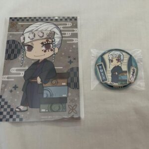 Demon Slayer: Kimetsu No Yaiba Marui Department Store Postcard Can Badge Uzui Te