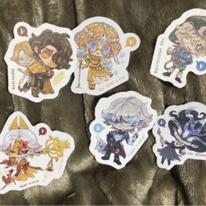 Personality V: Identityv Admission Bonus: 6 Stickers Set F/S-M501 from japan Rar