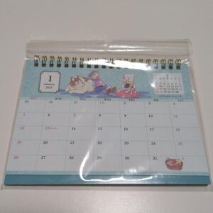 World Masterpiece Theater Flanders Dog Desk Calendar F/S-M501 from japan Rare  G