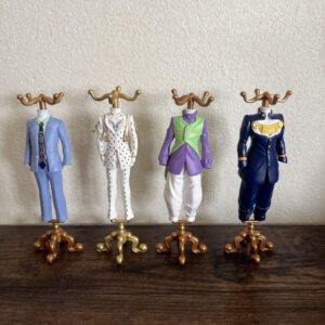 Jojo Capsule Torso 4-Piece Set F/S-M503 from japan Rare  Good condition