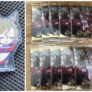 Uma Musume Tap Dance Shichi Koroto Wafer Set F/S-M501 from japan Rare  Good cond