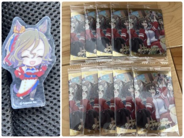 Uma Musume Tap Dance Shichi Koroto Wafer Set F/S-M501 from japan Rare  Good cond